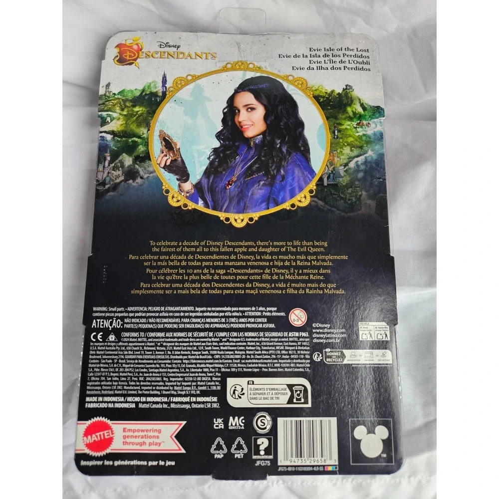 Disney Descendants Evie Isle of the Lost Mattel Fashion‎ Doll NEW